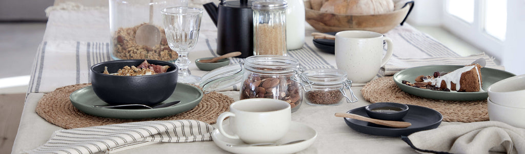 Pacifica collection lifestyle table setting