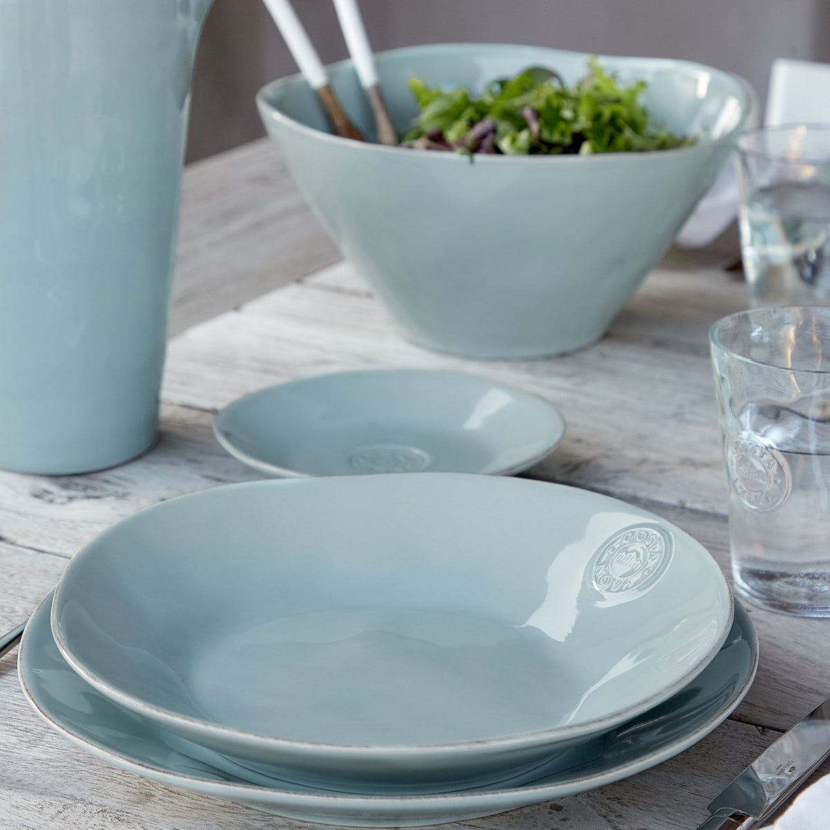 Nova Soup/Pasta Plate 25cm Turquoise - Costa Nova