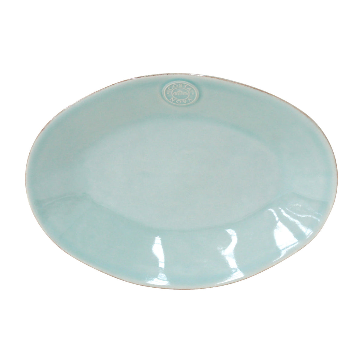 Nova Oval Platter 30cm Turquoise - Costa Nova