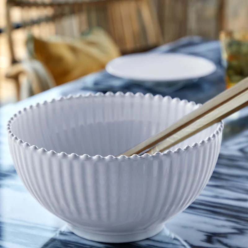 وعاء تقديم اللؤلؤ 27 سم | Pearl Serving Bowl 27cm