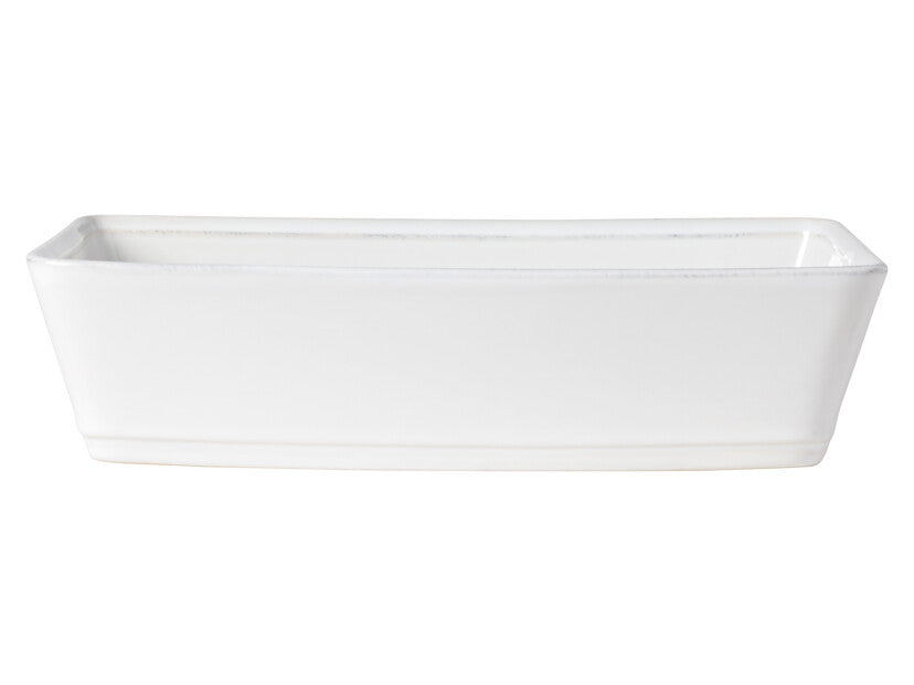 Rectangular Baker Friso 30cm White detail