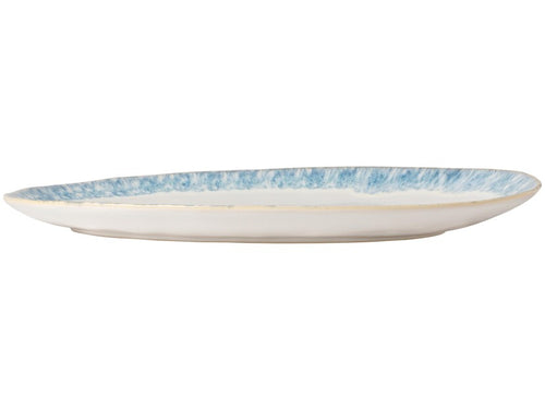 Oval Platter Brisa 41cm - Ria Blue angle
