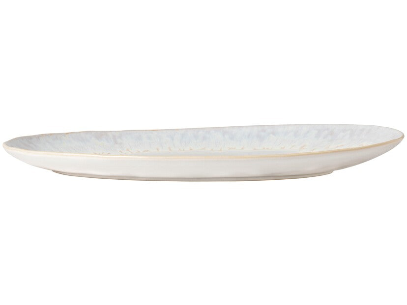Oval Platter Brisa 41cm - Sal White angle