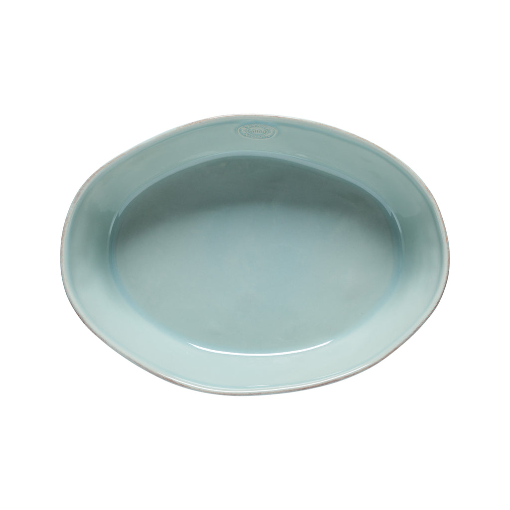 Oval Baker Nova 30cm Turquoise