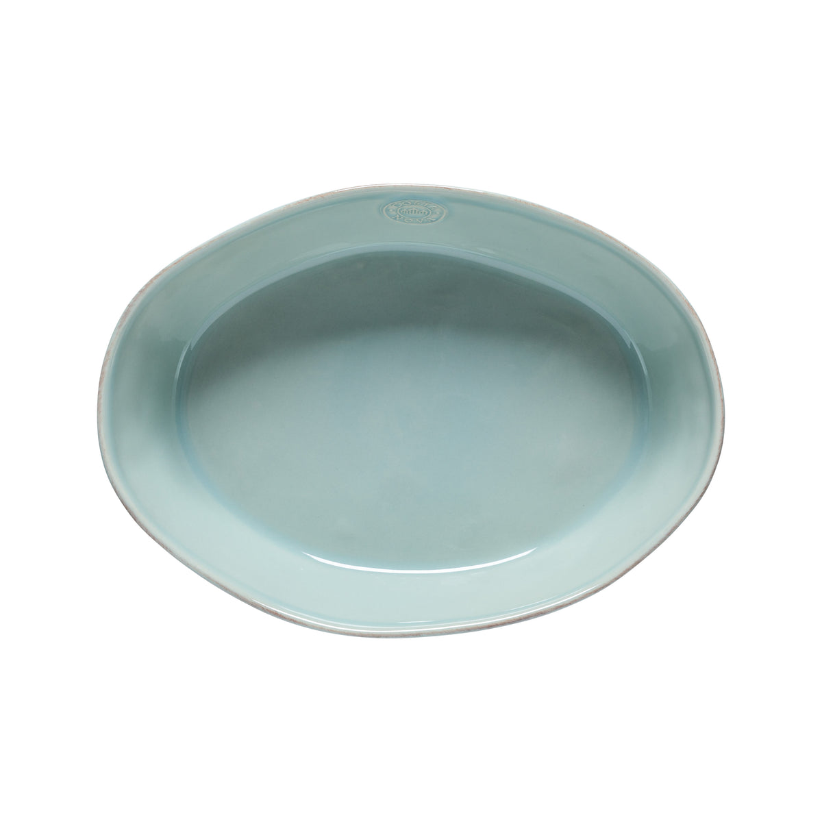 Oval Baker Nova 30cm Turquoise