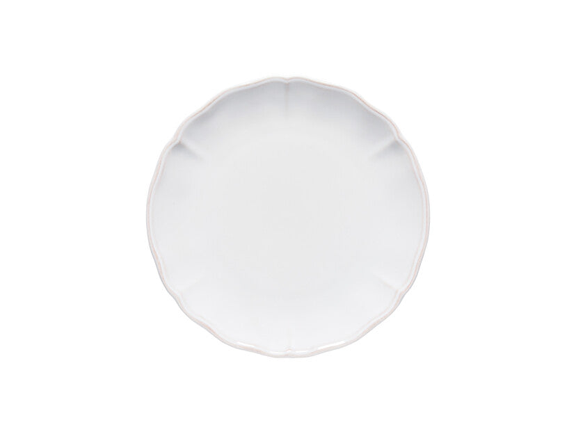 Salad Plate Alentejo 21cm - white stoneware