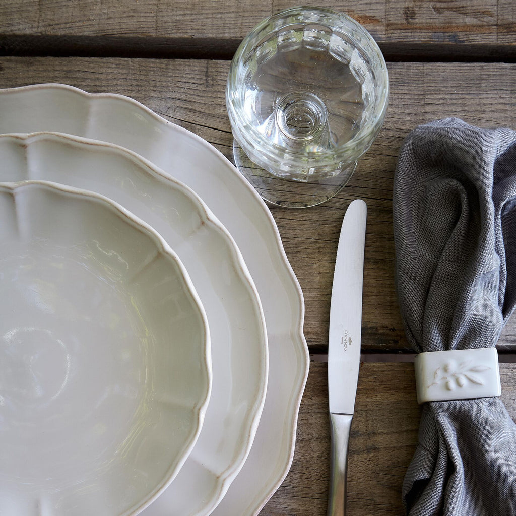 Alentejo Dinner Plate - stacked overhead